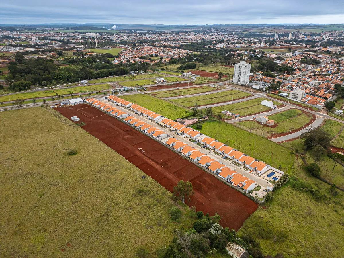 Vista aérea da localização do Portobelo Residencial